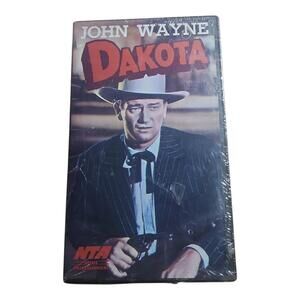 RARE SEALED VHS WATERMARK Dakota John Wayne 1986 republic